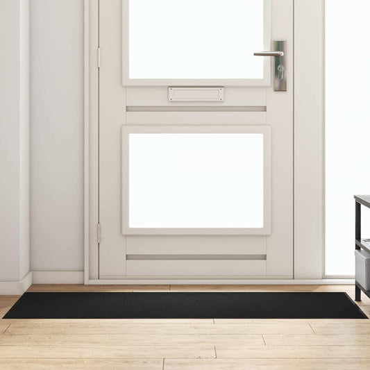 Durų kilimėlis Juoda 60 x 180 cm 100% poliamidas