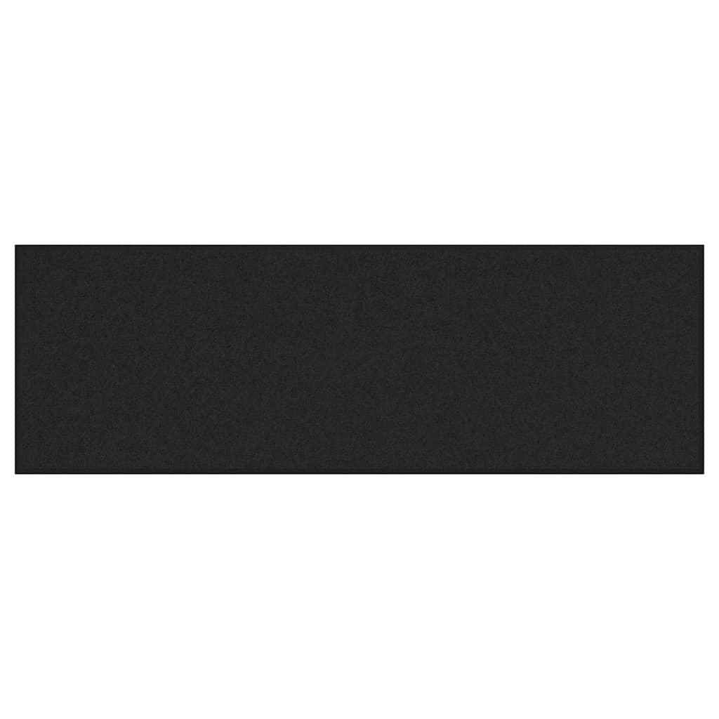 Durų kilimėlis Juoda 60 x 180 cm 100% poliamidas
