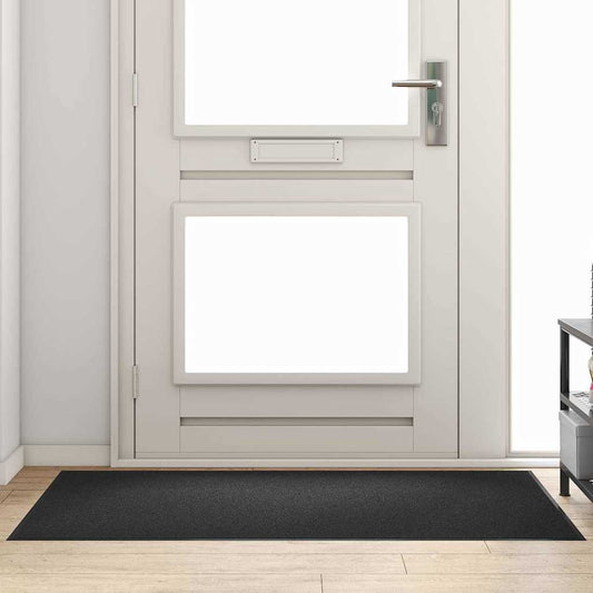 Durų kilimėlis Juoda 90 x 150 cm 100% poliamidas