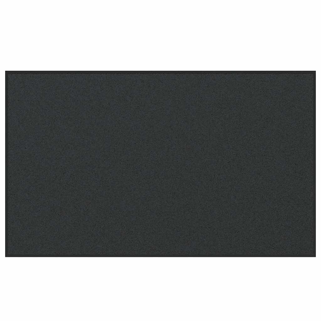 Durų kilimėlis Juoda 90 x 150 cm 100% poliamidas
