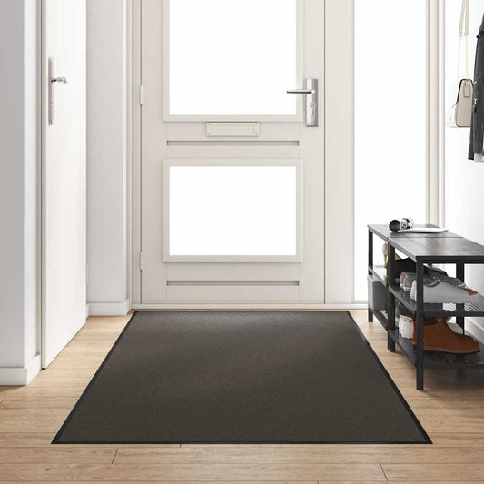 Durų kilimėlis Antracito ir juoda 120 x 250 cm 100% poliamidas