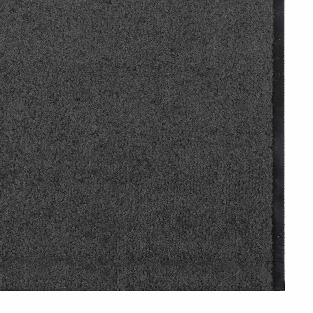 Durų kilimėlis Stačiakampis Antracito 120x350 cm