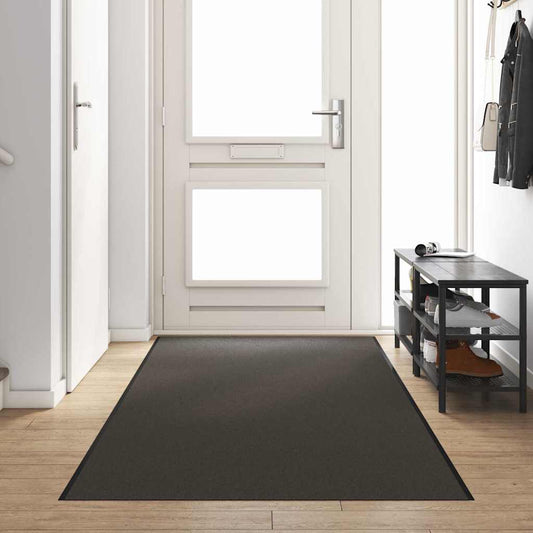 Durų kilimėlis Antracito ir juoda 120 x 400 cm 100% poliamidas