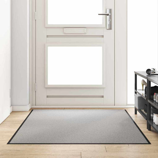 Durų kilimėlis Pilka ir juoda 120 x 180 cm 100% poliamidas