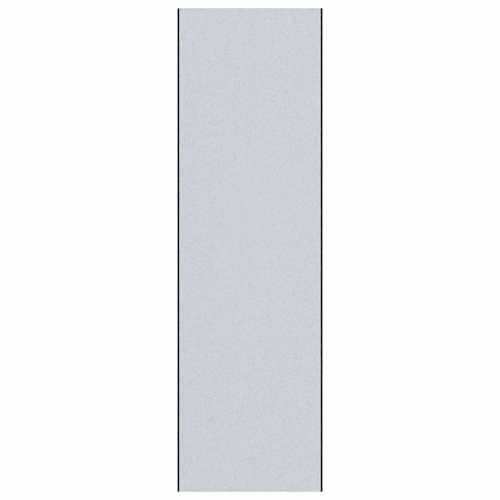 Stačiakampis pilkas durų kilimėlis 120x400 cm