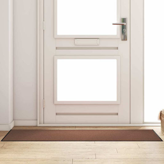 Durų kilimėlis Kita Ruda ir juoda 60 x 180 cm