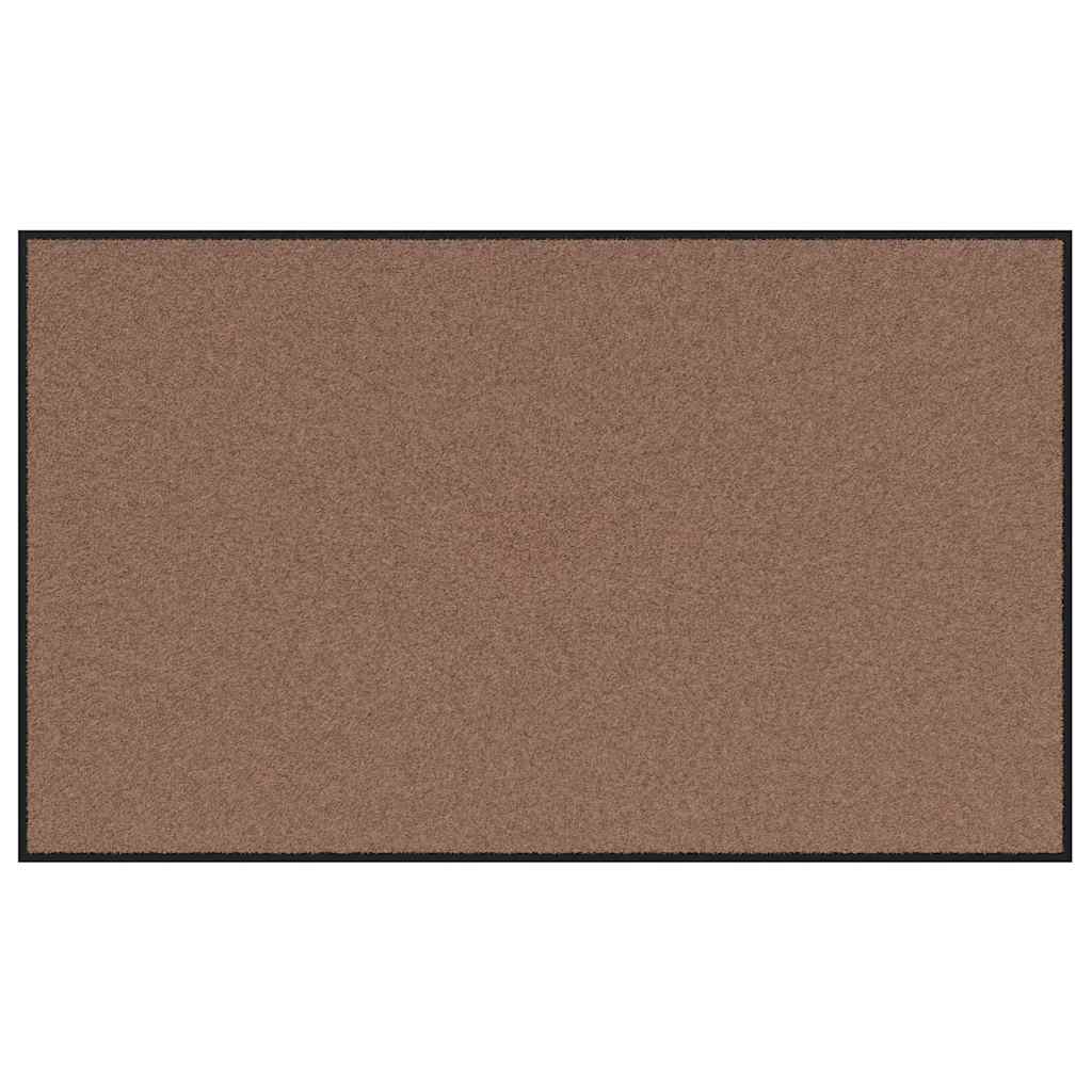 Durų kilimėlis Ruda ir juoda 90 x 150 cm 100% poliamidas