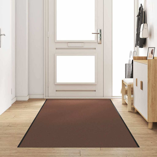 Durų kilimėlis Ruda ir juoda 120 x 400 cm 100% poliamidas