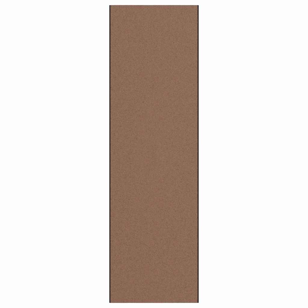Durų kilimėlis Ruda ir juoda 120 x 400 cm 100% poliamidas