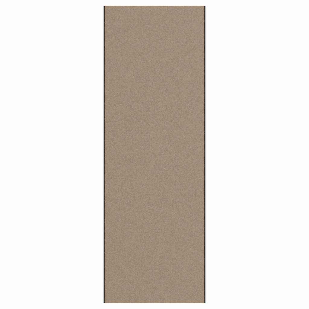 Durų kilimėlis Bežinė ir juoda 120 x 350 cm 100% poliamidas