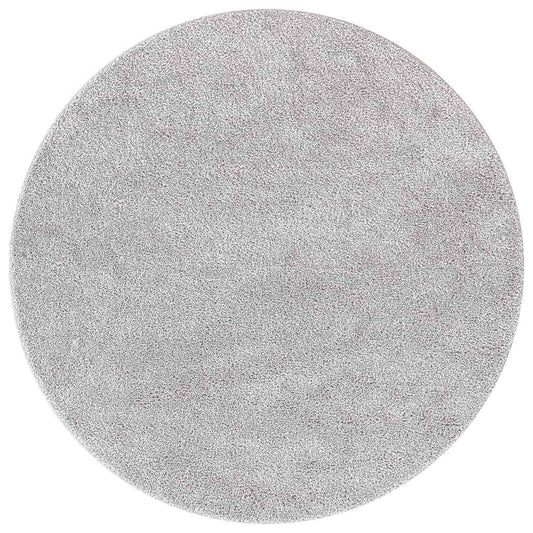 Neslystantis plaukuotas kilimas Pilka 120 x 120 cm PP