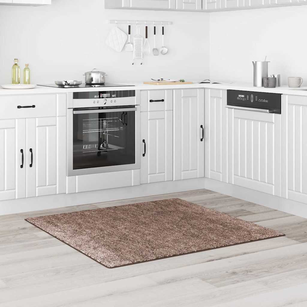 Neslystantis plaukuotas kilimas Ruda 120 x 120 cm PP