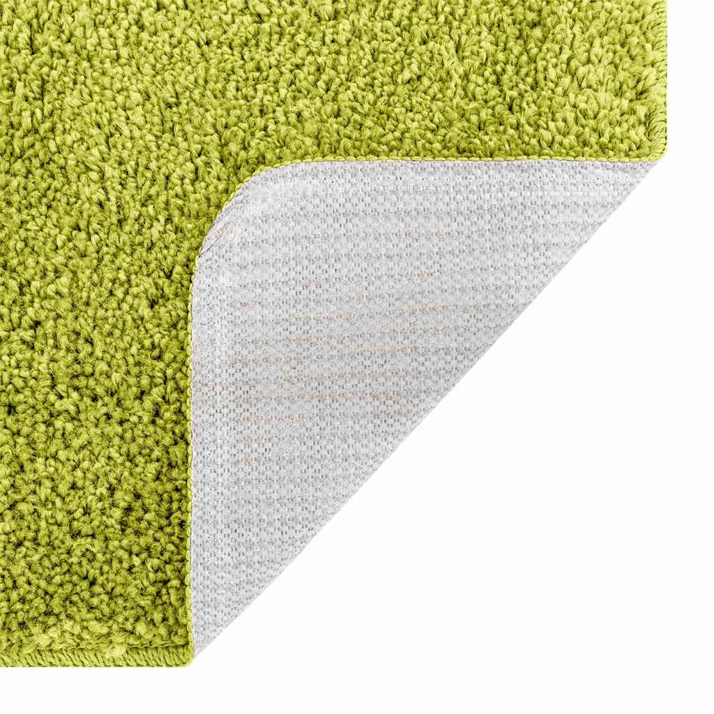 Antisklidus vonios kilimėlių rinkinys 2 pcs Žalia PP
