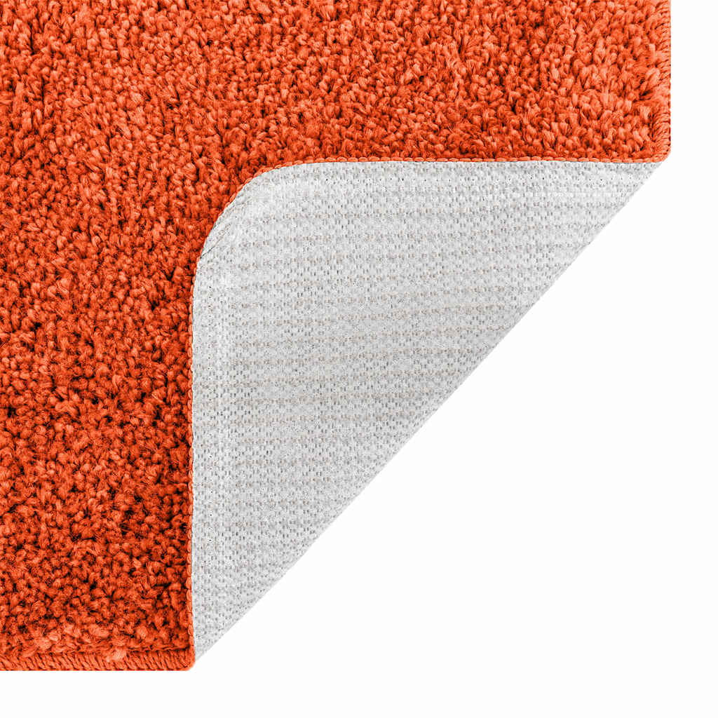 Antisklidus vonios kilimėlių rinkinys 2 pcs Oranžinė PP