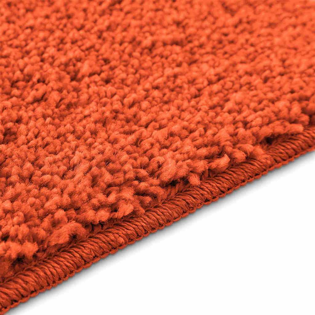 Antisklidus vonios kilimėlių rinkinys 2 pcs Oranžinė PP