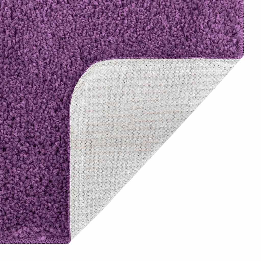 Antisklidus vonios kilimėlių rinkinys 2 pcs Violetinė PP