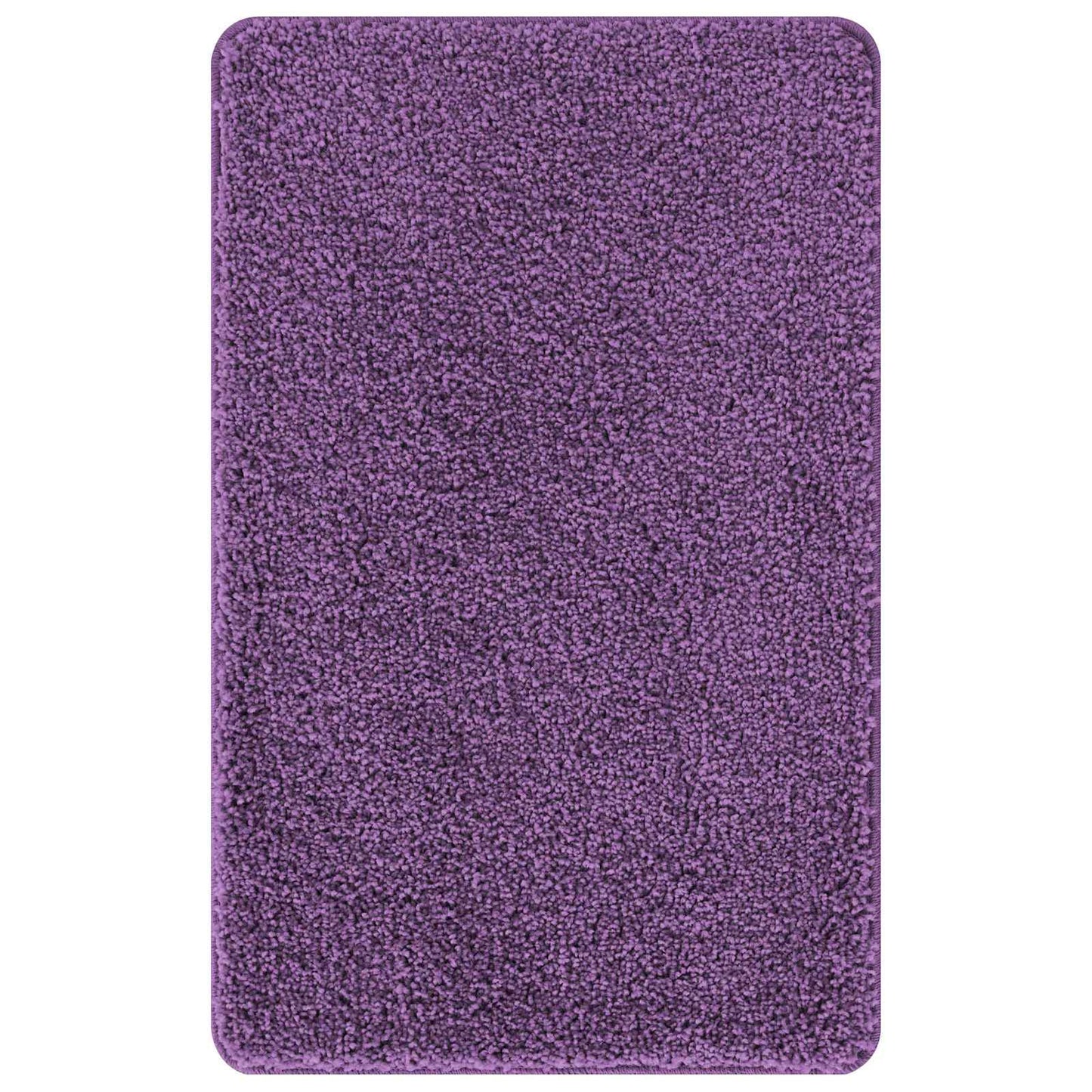 Antisklidus vonios kilimėlių rinkinys 3 pcs Violetinė PP
