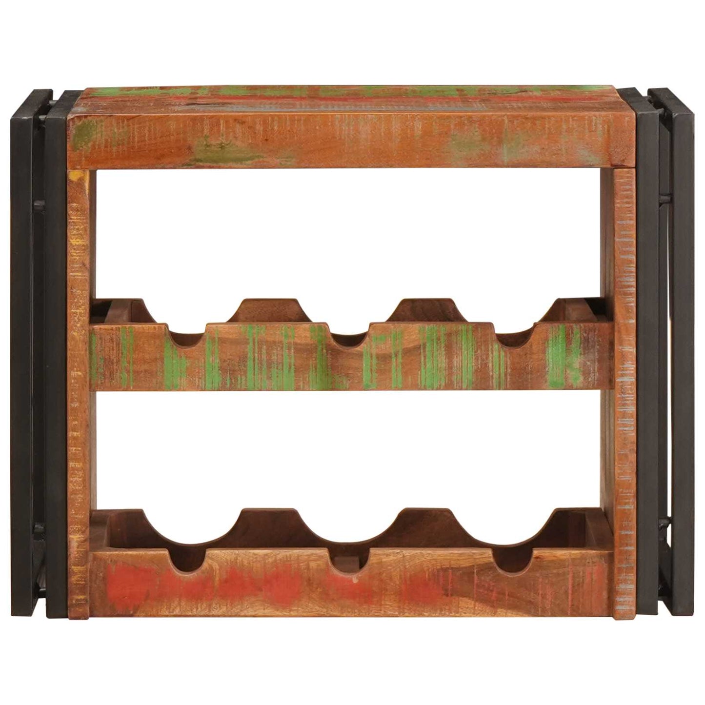 Vyno stovas Ruda 100 x 45 x 33 cm Kieta atnaujinta mediena