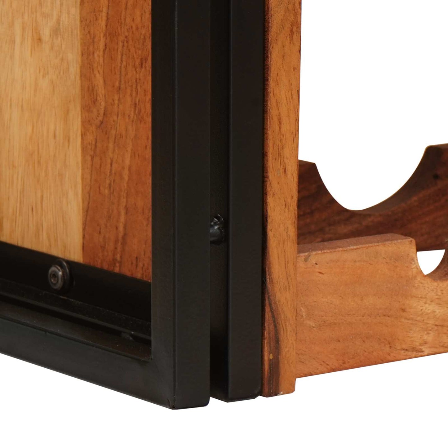 Vyno stovas Ruda 100 x 45 x 33 cm Kietos akacijos mediena