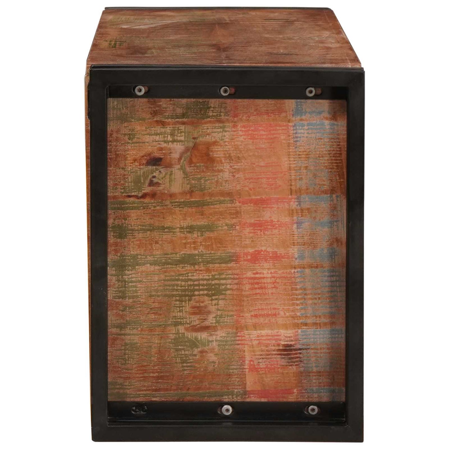 Vyno stovas Ruda 100 x 45 x 33 cm Kieta atnaujinta mediena