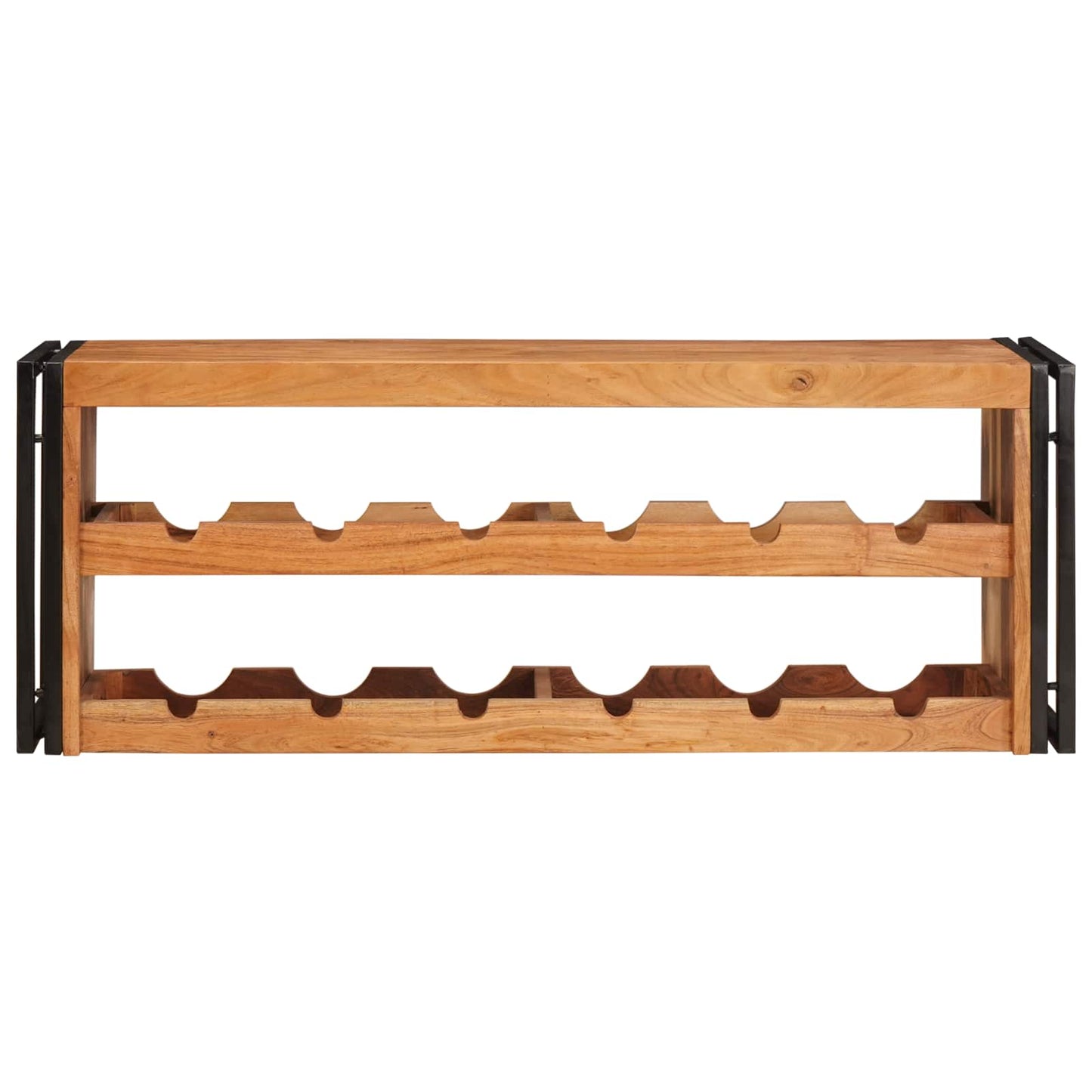 Vyno stovas Ruda 100 x 45 x 33 cm Kietos akacijos mediena