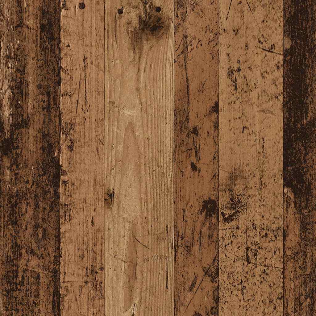 Sieninė lentyna su stalčiais, medienos, 80x34x17cm
