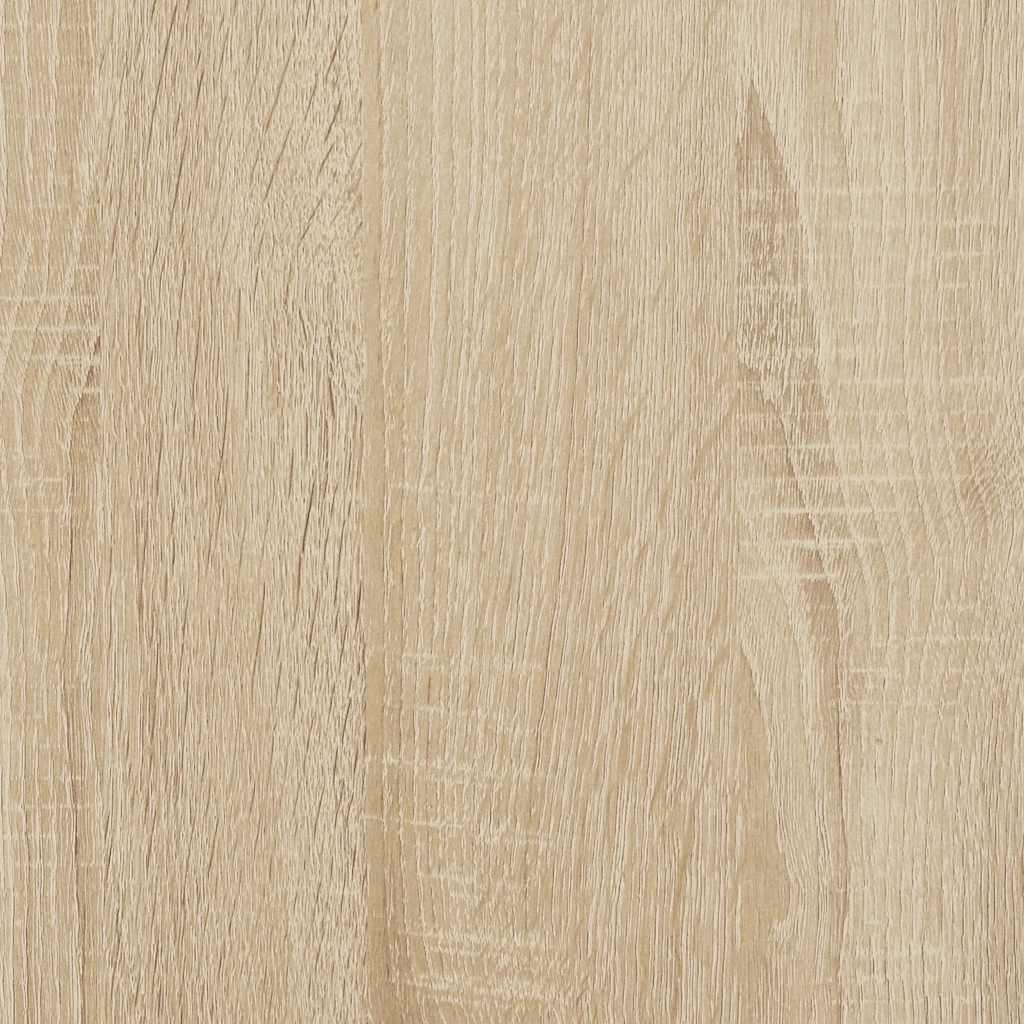 Sieninė lentyna, 5 skyrių, sonoma ąžuolo, mediena, kubo formos