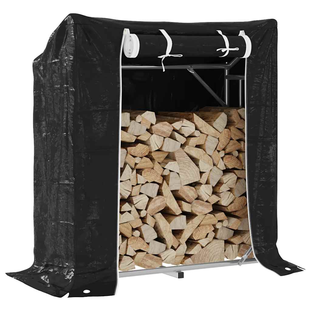 Stovas malkoms su apdangalu nuo lietaus, 100,5x40,5x110,5cm
