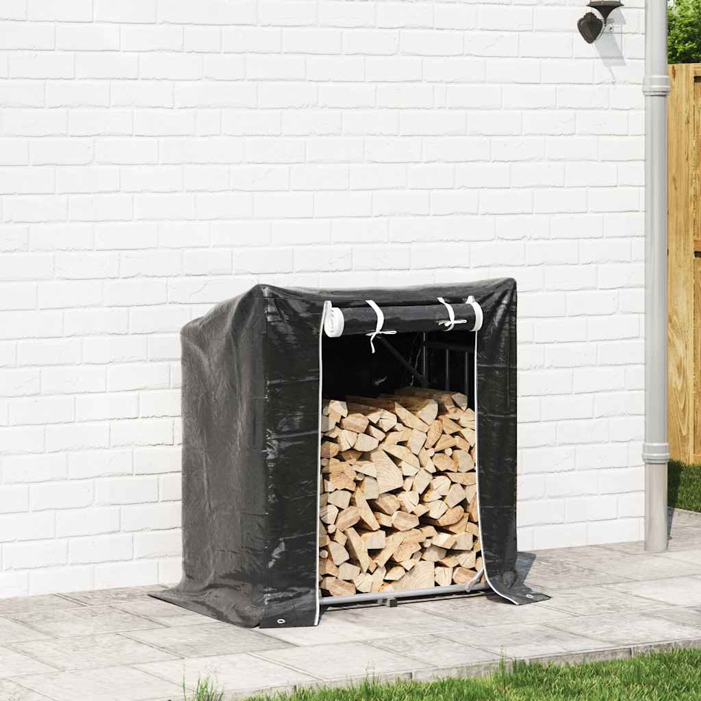 Stovas malkoms su apdangalu nuo lietaus, 101x61x110,5cm