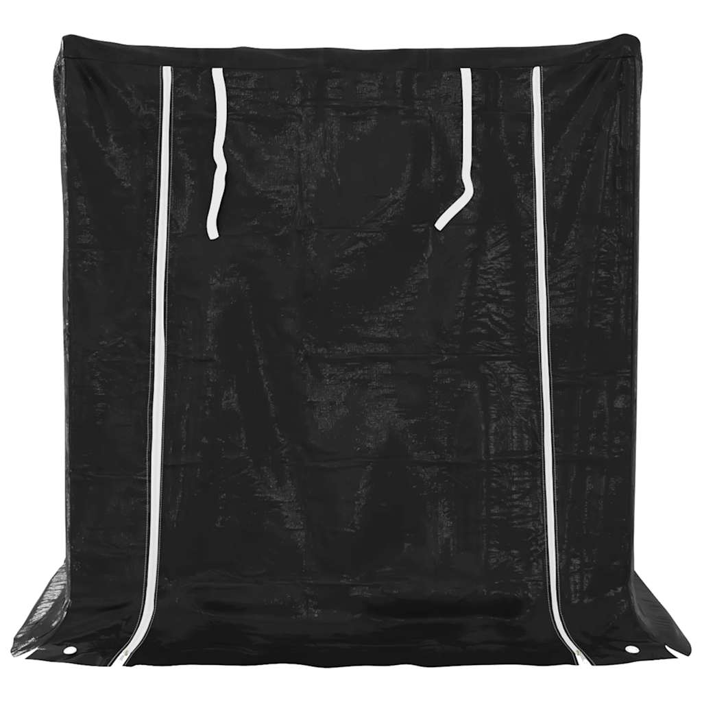 Stovas malkoms su apdangalu nuo lietaus, 101x61x110,5cm