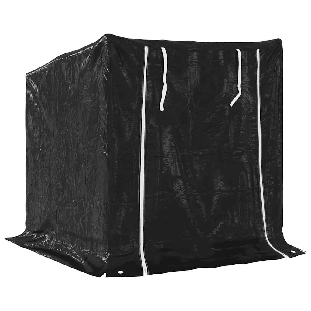 Stovas malkoms su apdangalu nuo lietaus, 100,5x100,5x110,5cm