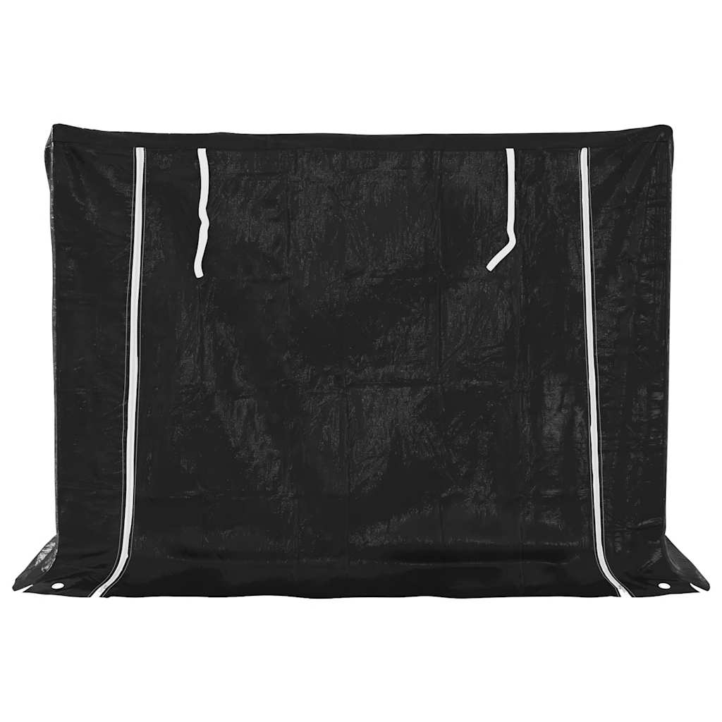 Stovas malkoms su apdangalu nuo lietaus, 151x80,5x110,5cm