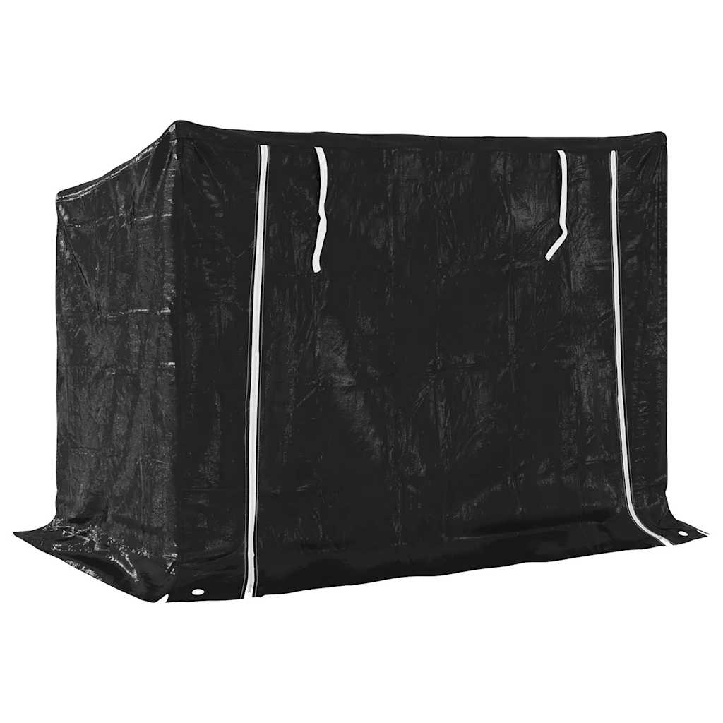 Stovas malkoms su apdangalu nuo lietaus, 151x80,5x110,5cm