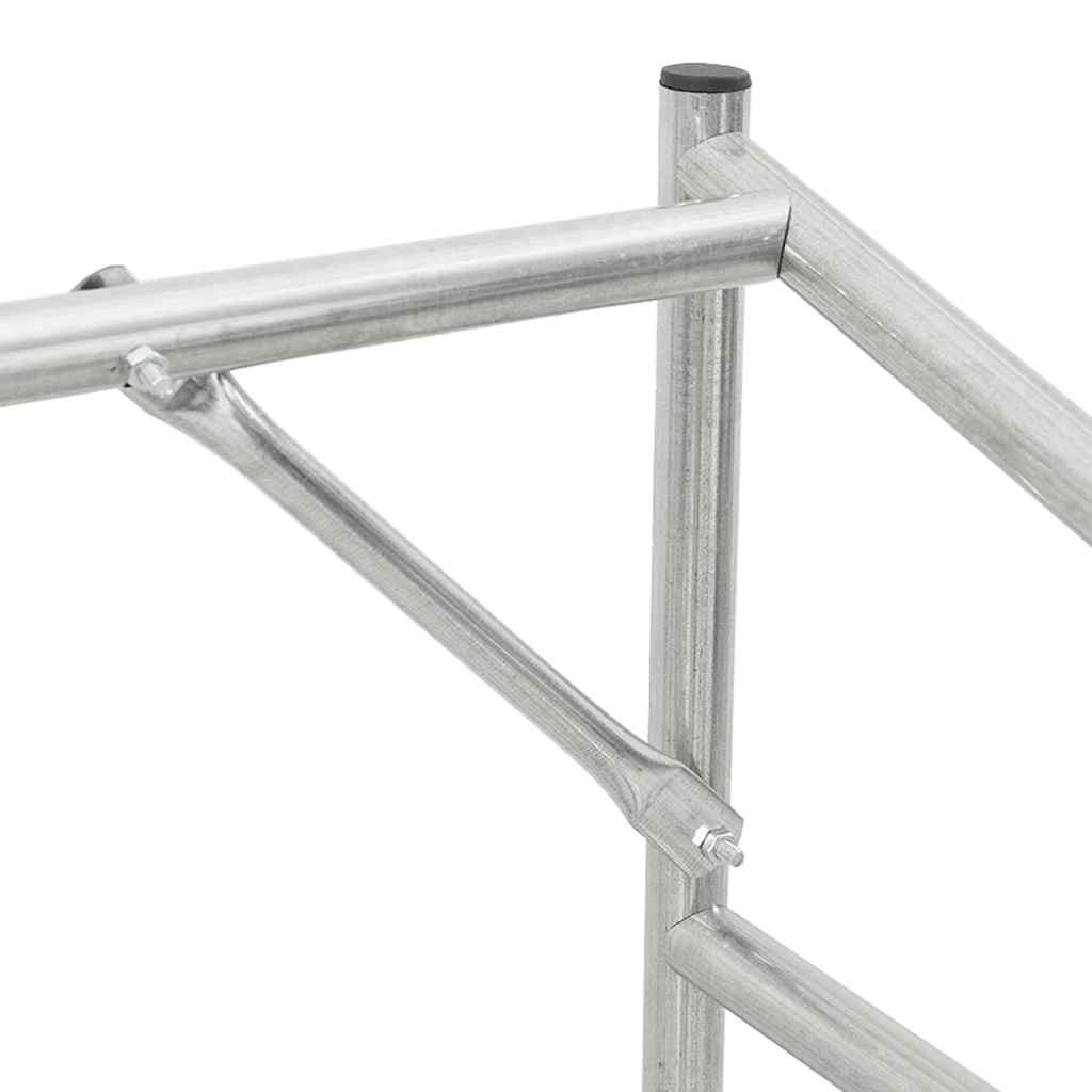 Stovas malkoms su apdangalu nuo lietaus, 200,5x60,5x110,5cm
