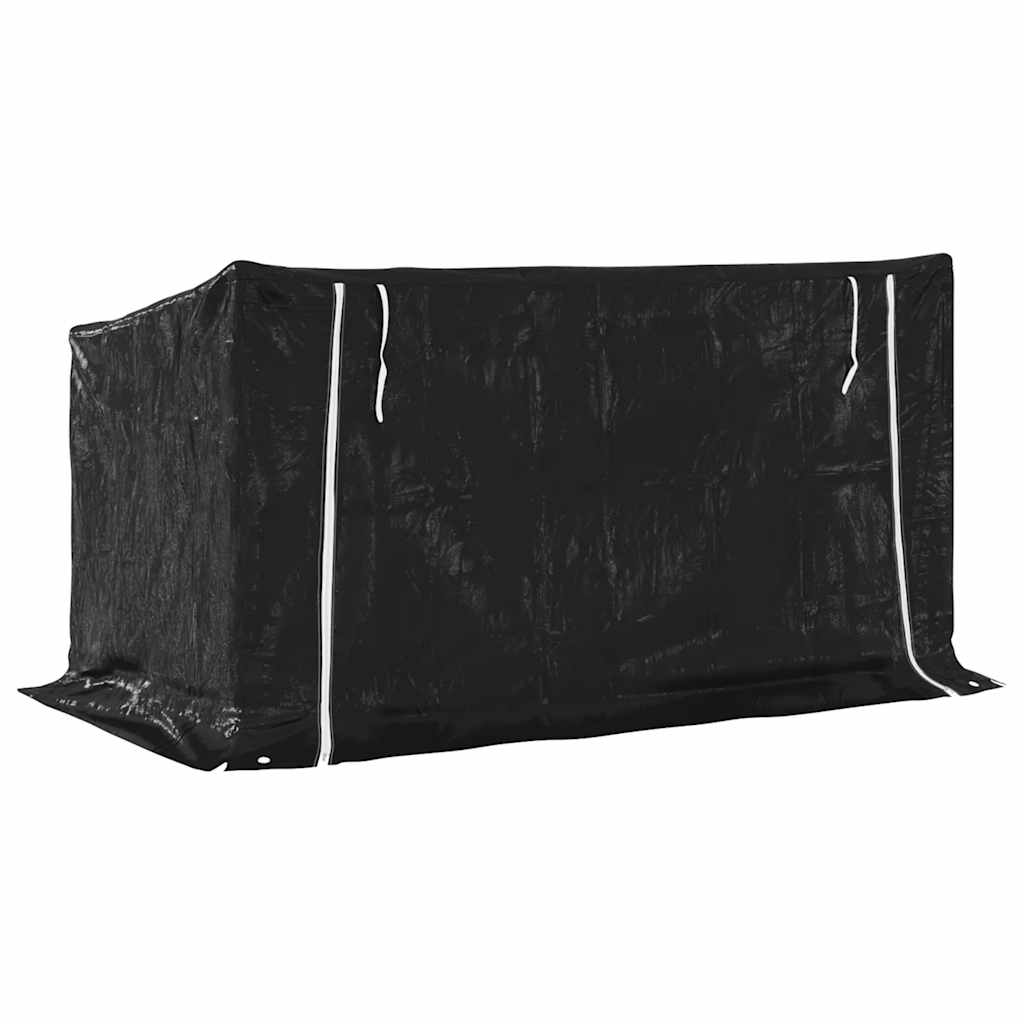 Stovas malkoms su apdangalu nuo lietaus, 200,5x100,5x110,5cm