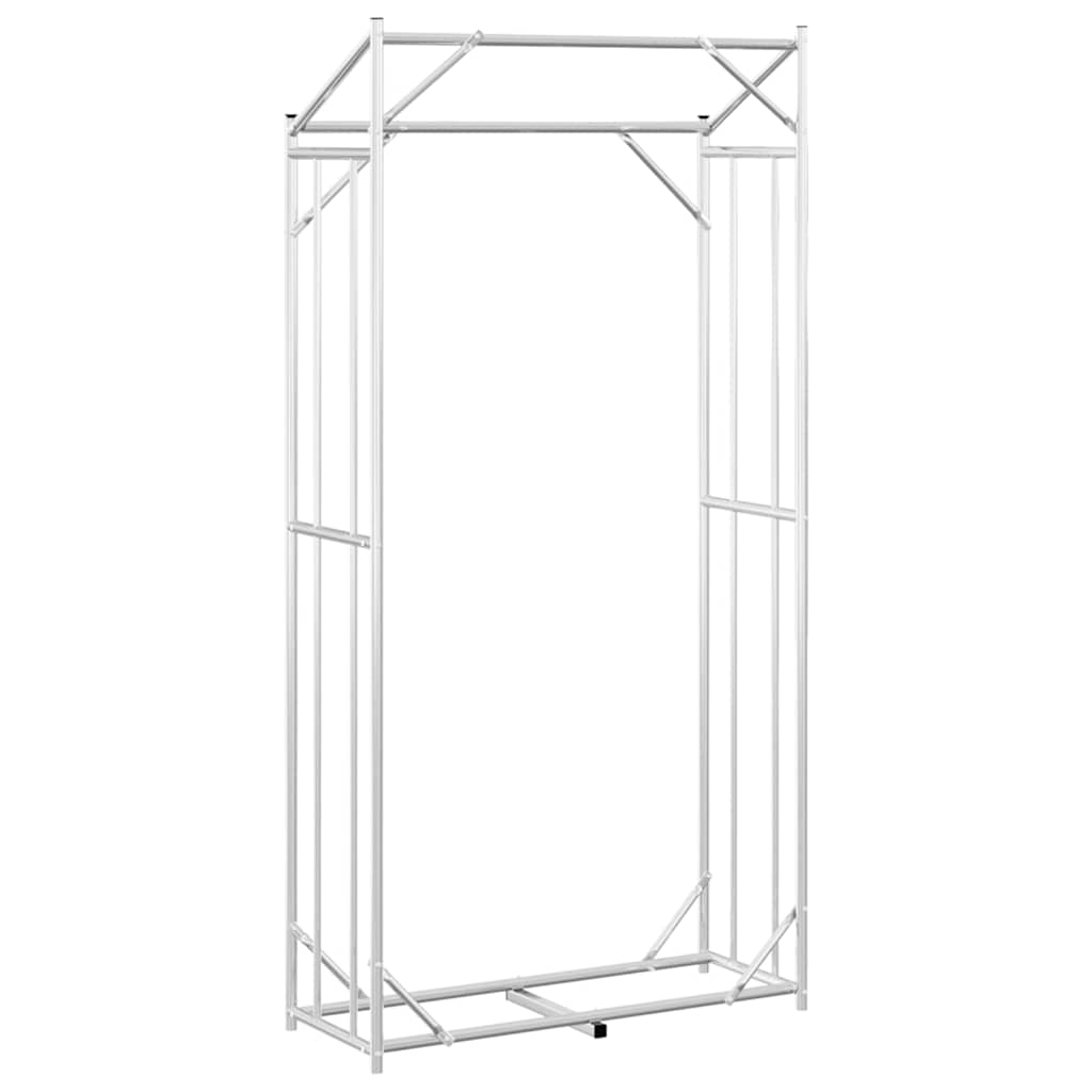Stovas malkoms su apdangalu nuo lietaus, 100x40x200cm