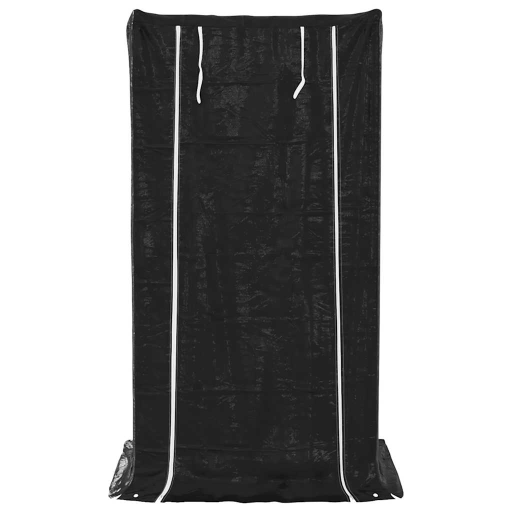 Stovas malkoms su apdangalu nuo lietaus, 100x80x200cm