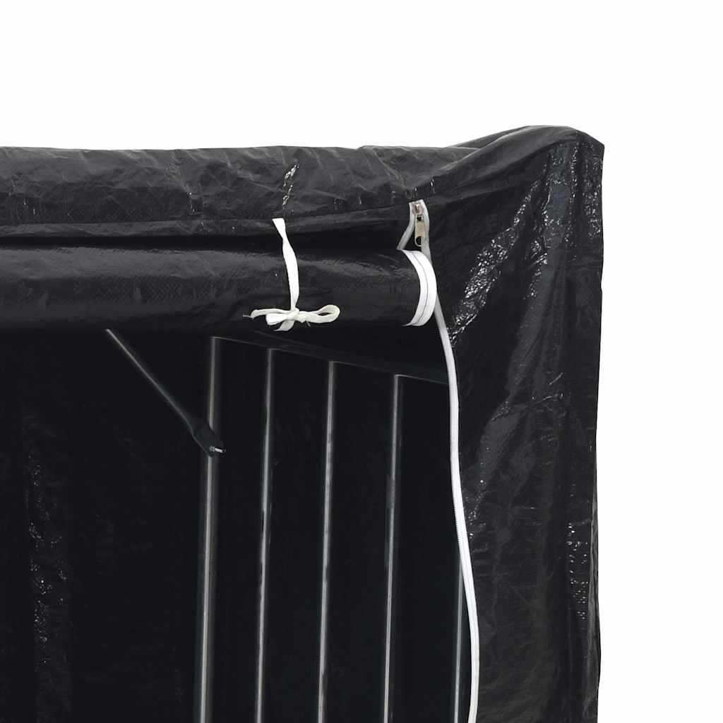 Stovas malkoms su apdangalu nuo lietaus, 100x100x200cm