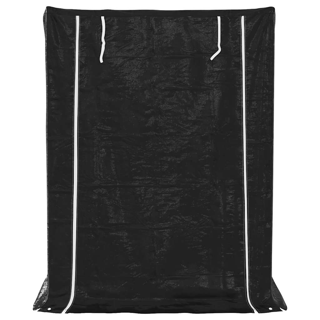 Stovas malkoms su apdangalu nuo lietaus, 150x100x200cm