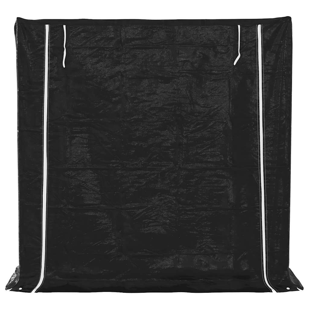 Stovas malkoms su apdangalu nuo lietaus, 200x60x200cm