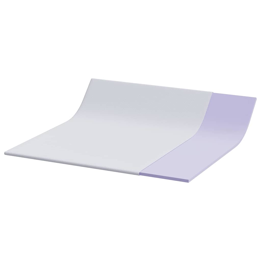 Čiužinio papildymas Balta 70 x 200 x 3.5 cm Žakardo audinys