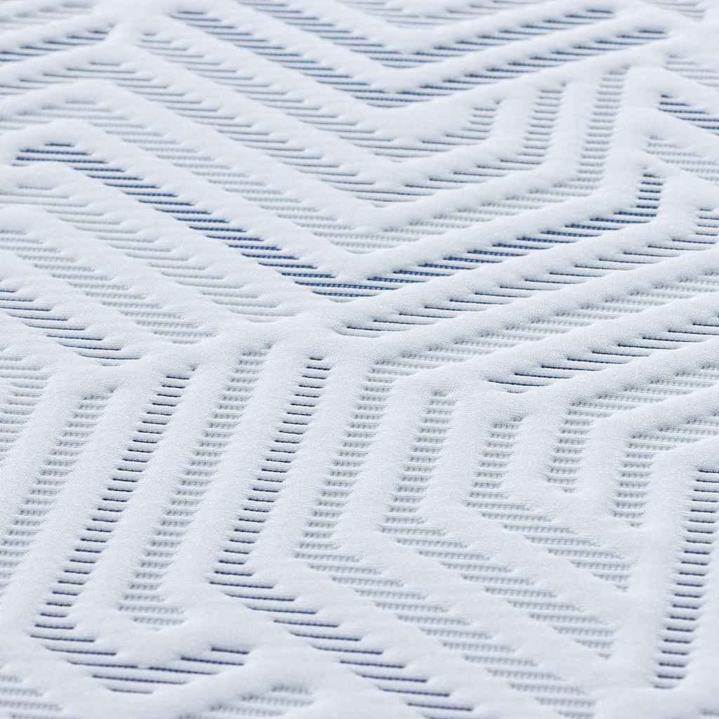 Čiužinio pagalvėlės Balta ir mėlyna 200 x 200 cm