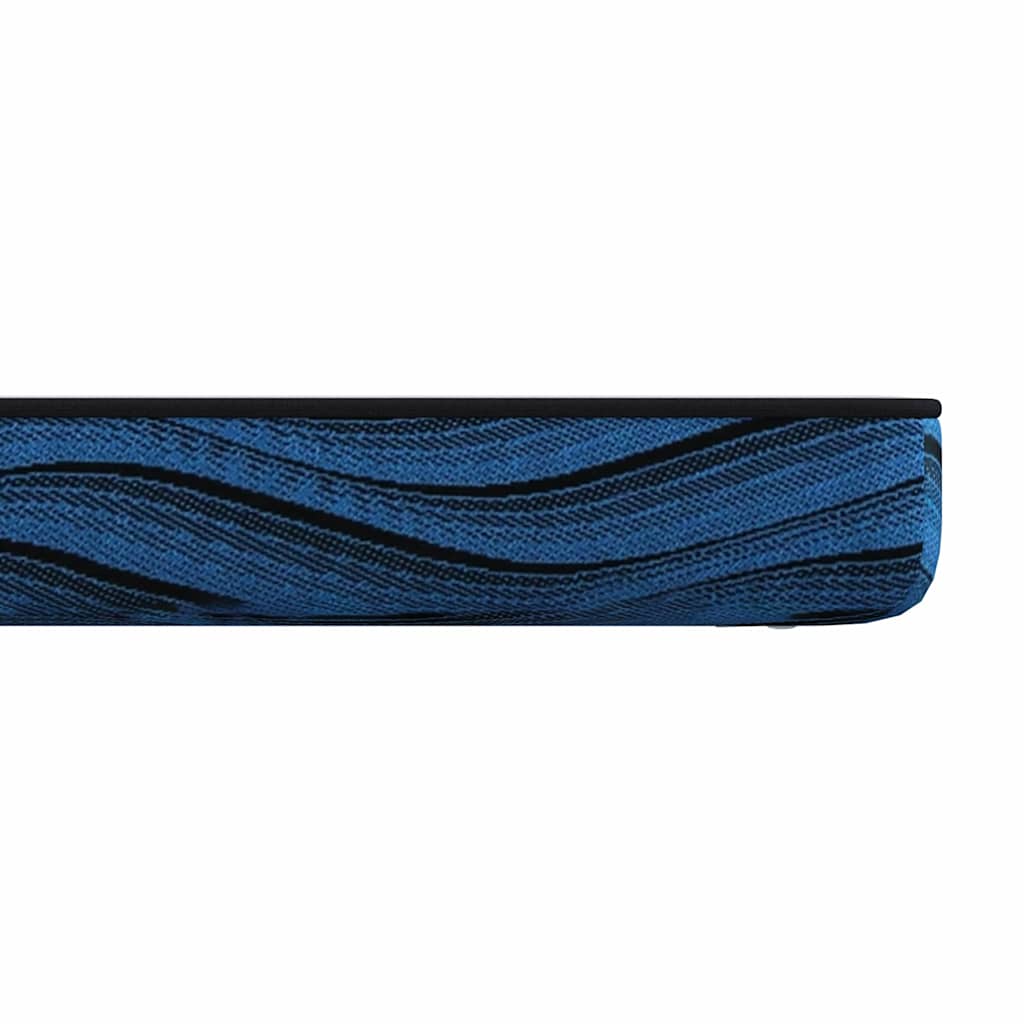 Čiužinio pagalvėlės Balta ir mėlyna 70 x 200 cm