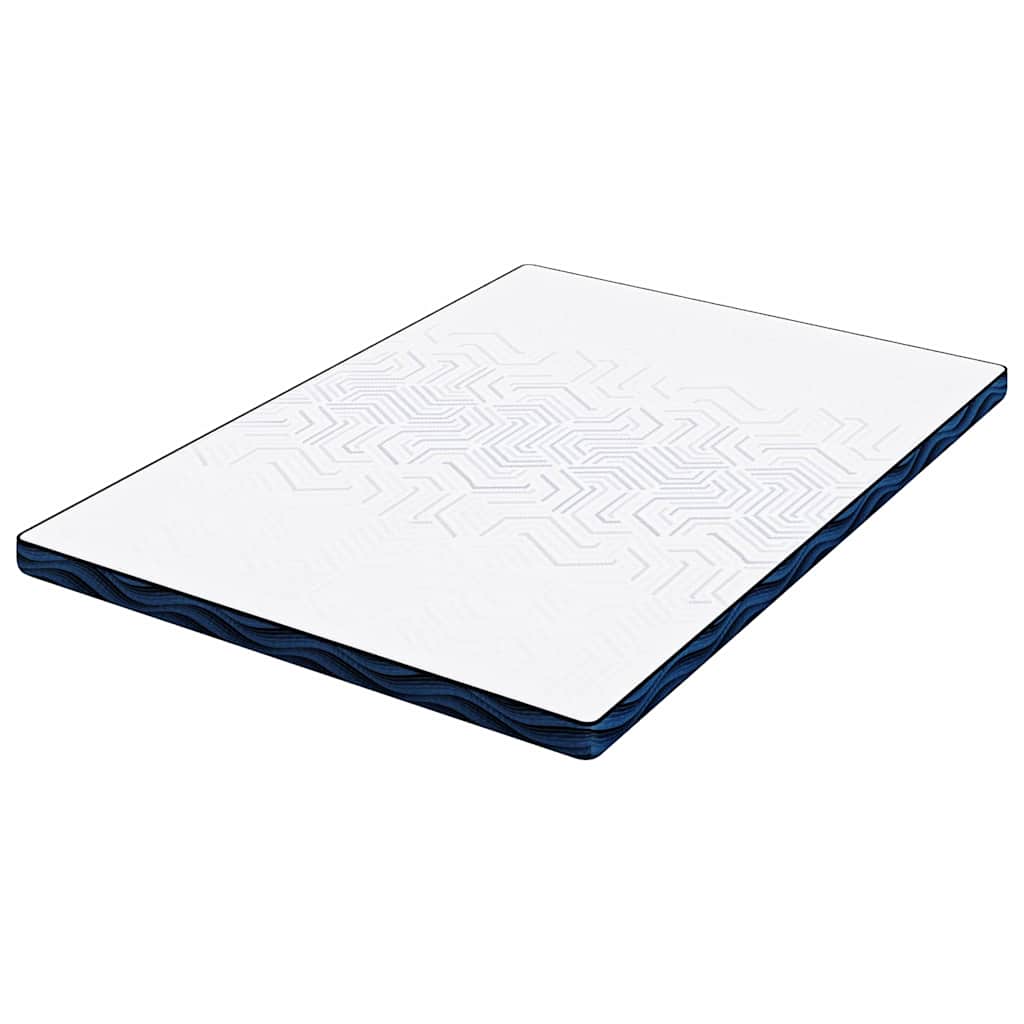 Čiužinio pagalvėlės Balta ir mėlyna 160 x 200 cm