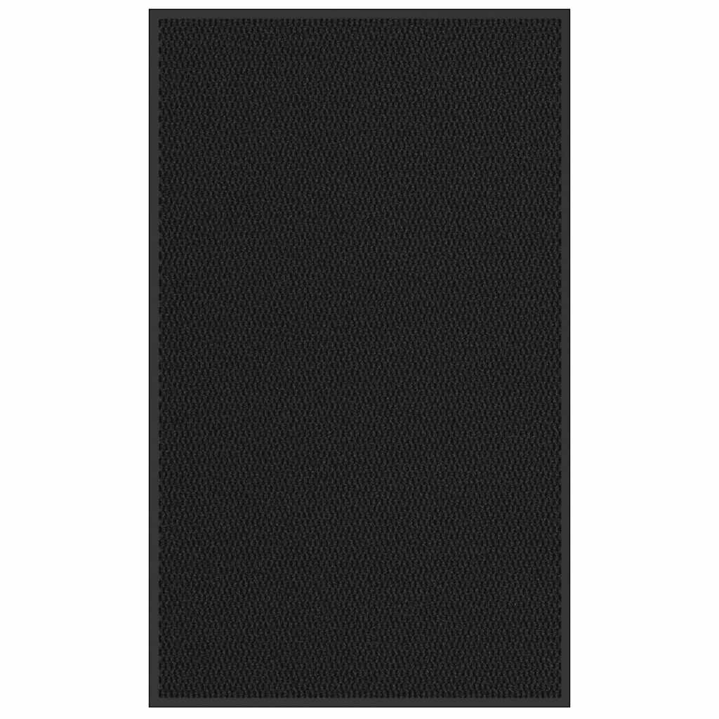 Durų kilimėlis, juodos spalvos, 90x150cm