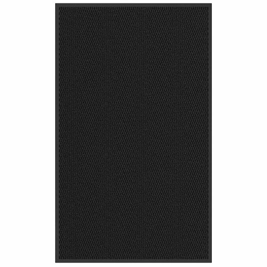 Durų kilimėlis, juodos spalvos, 90x150cm