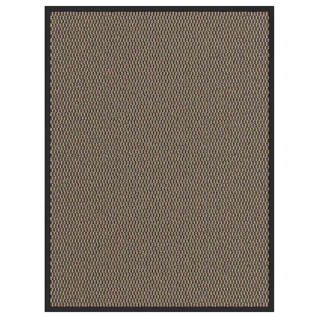 Durų kilimėlis, rudos spalvos, 80x120cm