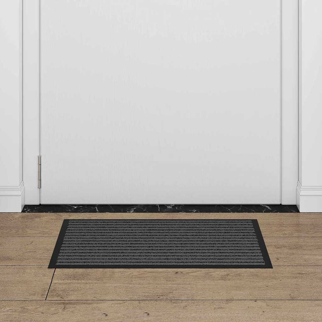 Durų kilimėlis Juoda, pilka 40 x 60 cm Polipropilenas, PVC
