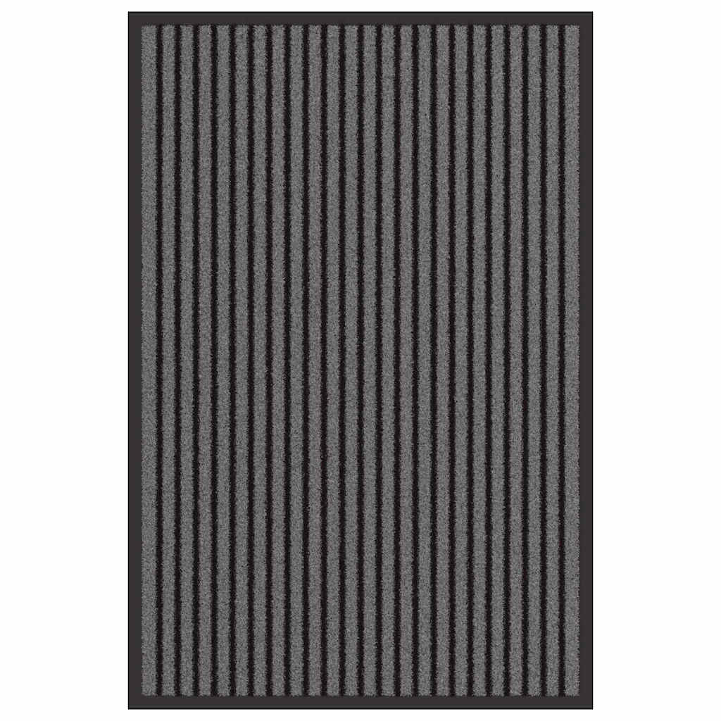 Durų kilimėlis Juoda 60 x 90 cm Polipropilenas