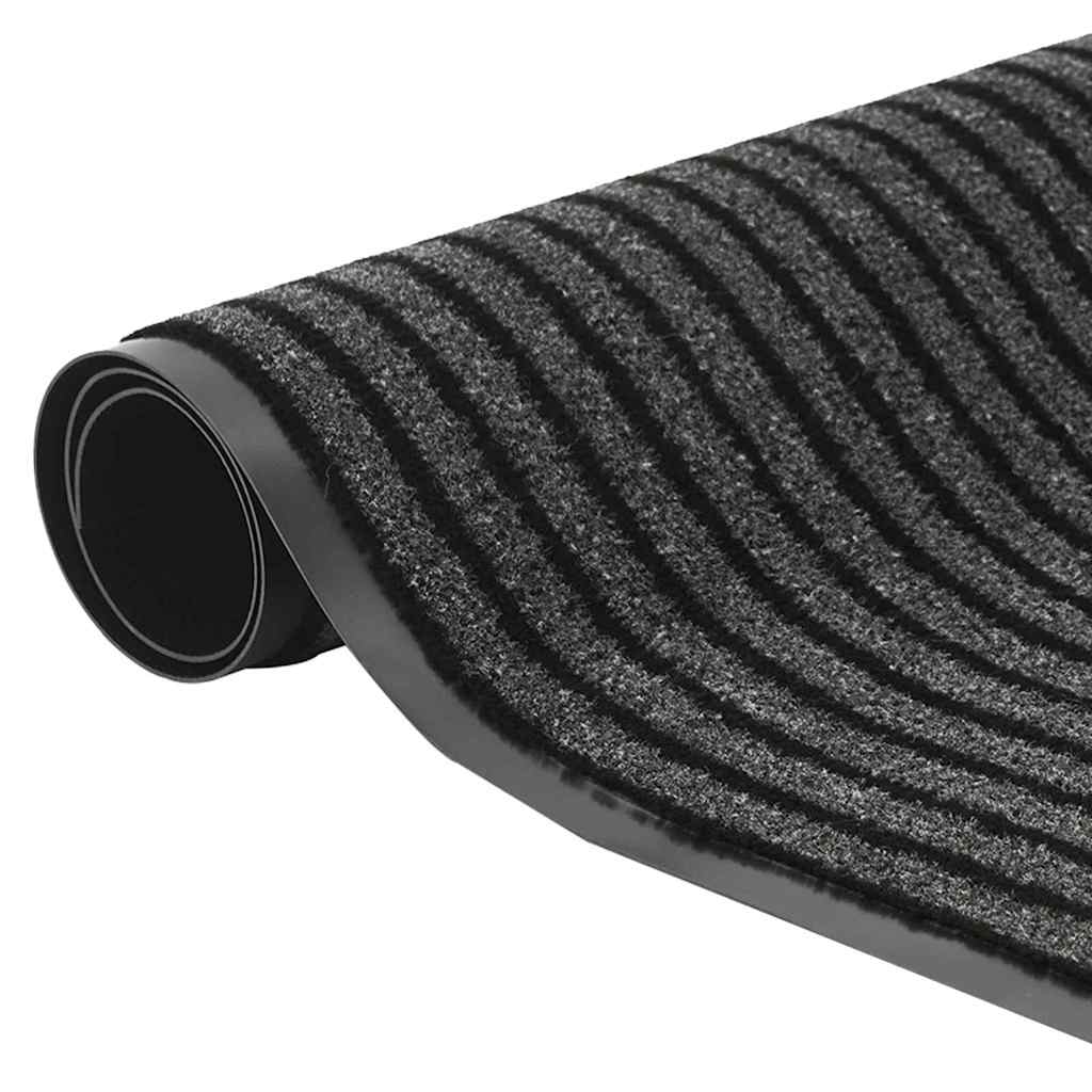Durų kilimėlis Juoda 60 x 150 cm Polipropilenas